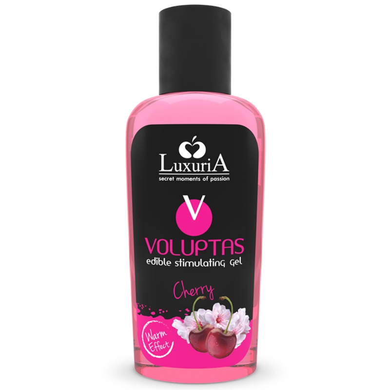 Voluptas Gel Masaje Comestible Efecto Calor Cereza 100 ML