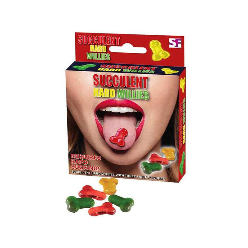 Golosina Pene Dura Tres Sabores