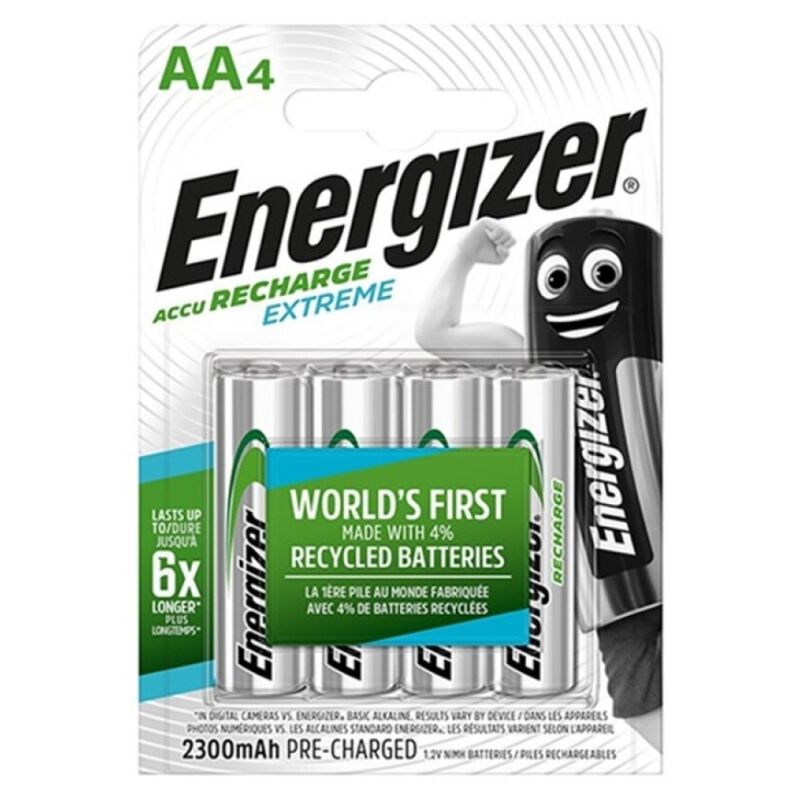Pilas Recargables HR6 AA 2300mAh - Blister 4Uds