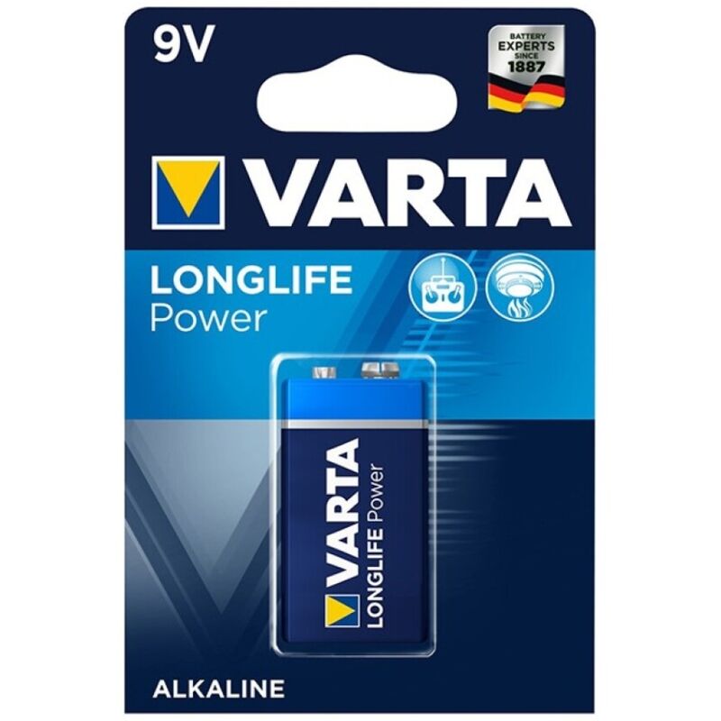 Pila Alcalina 9V LR61 - Blister 1Uds