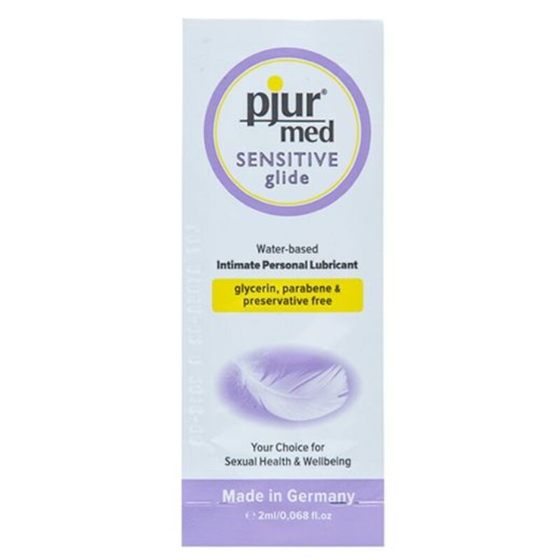 Lubricante Pjur Med Sensitive Glide 2 ML