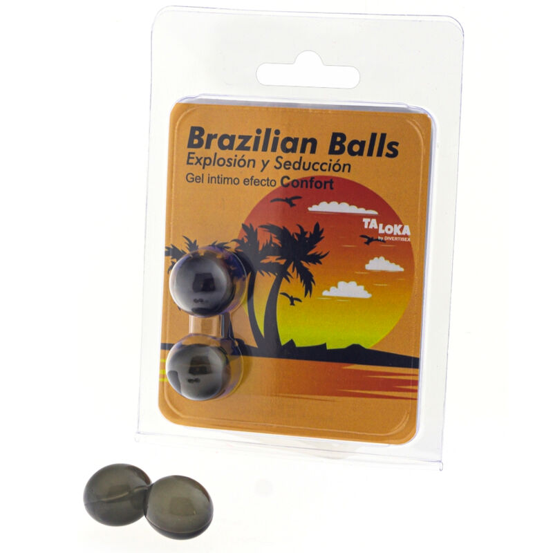Lubricante Brazilian Balls Efecto Confort 2 Bolas