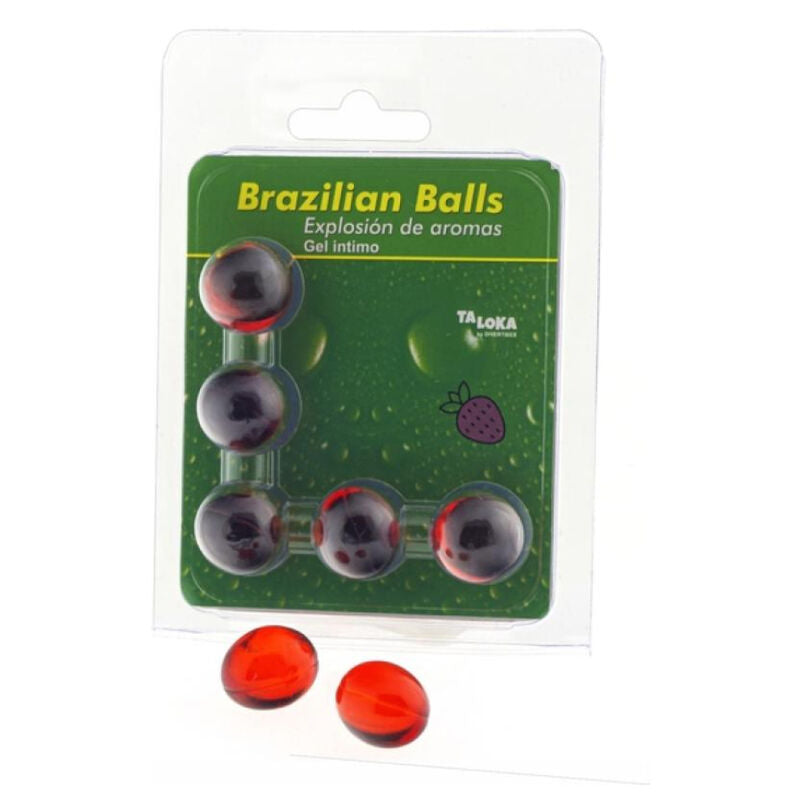 Lubricante Brazilian Balls Fresa 5 Uds