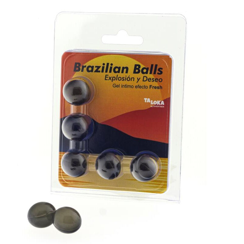 Lubricante Brazilian Balls Efecto Frescor 5 Uds