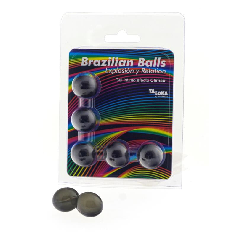 Lubricante Brazilian Balls Efecto Climax 5 Uds