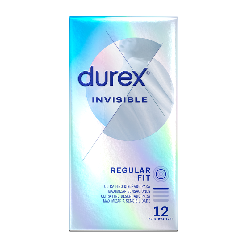 Preservativos Durex Invisible Extra Fino 12 Uds