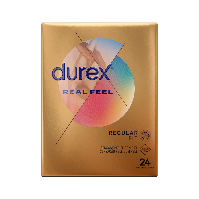 Preservativos Durex Real Feel 24 Uds
