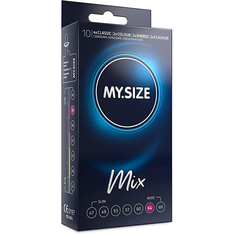 Preservativos My Size Mix 64 MM 10 Uds