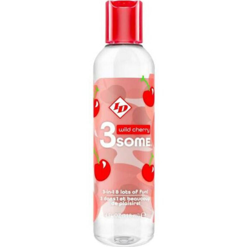 Lubricante 3Some 4 FL OZ Cereza