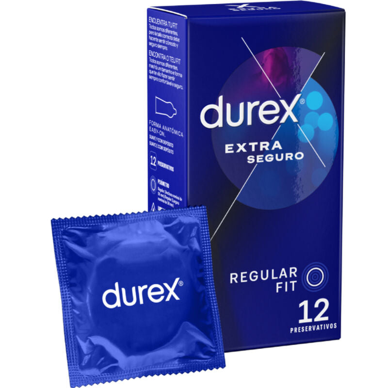 Preservativos Durex Extra Seguro 12 Uds