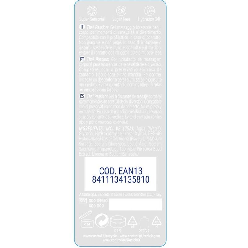 2 En 1 Massage & Pleasure Thai Passion 200 ML