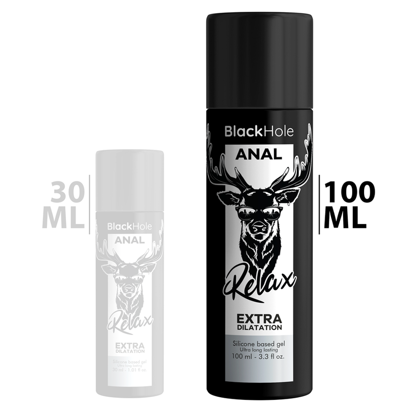 Lubricante Anal Black Hole Relax Extra Dilatacion 100 ML