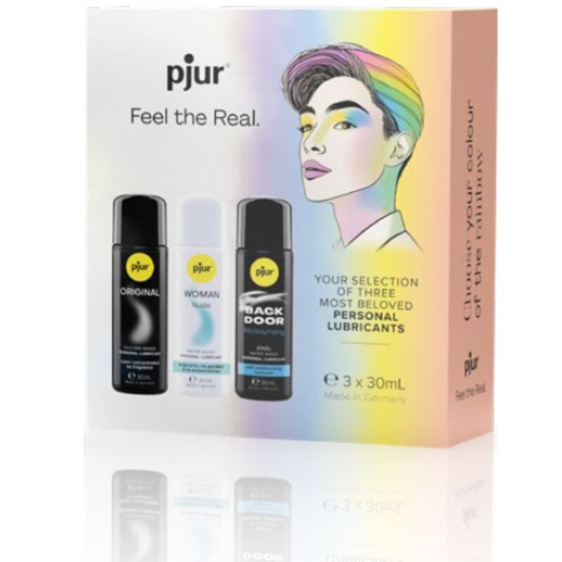 Set Lubricante Pjur Pride Premium 3 X 30 ML