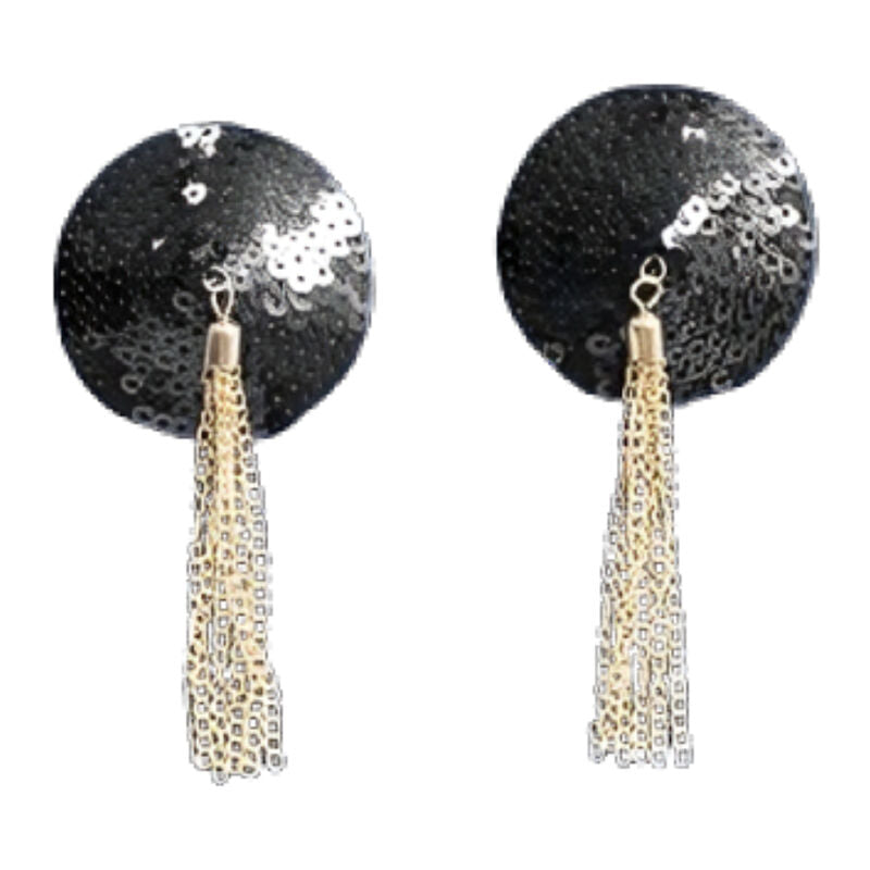 Cubrepezones Con Flecos