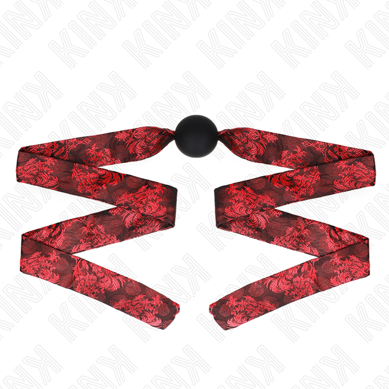 Mordaza De Bola 4.5 Cm De Silicona Scandal Modelo 2 146 X 4 Cm