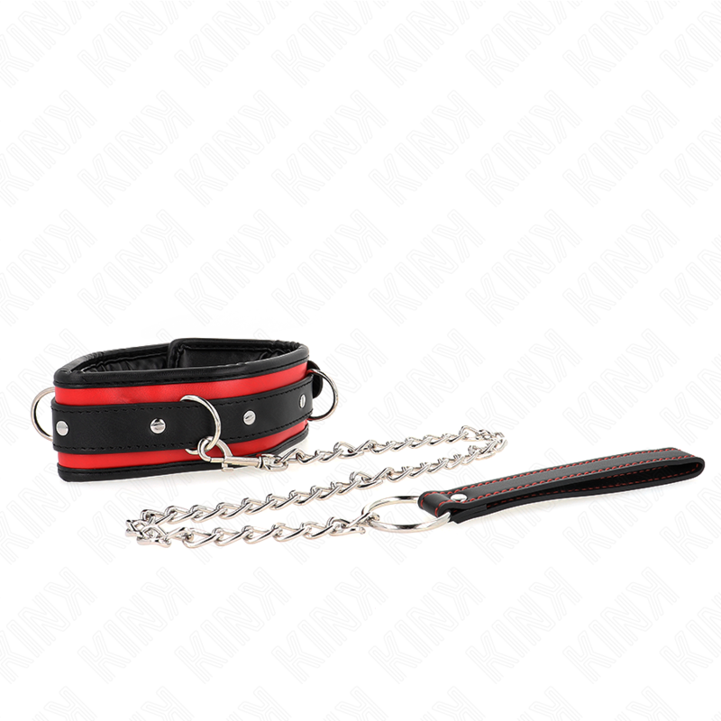 Collar Con Correa 65 Cm Pesado Modelo 2 Ajustable 36.5-50 Cm
