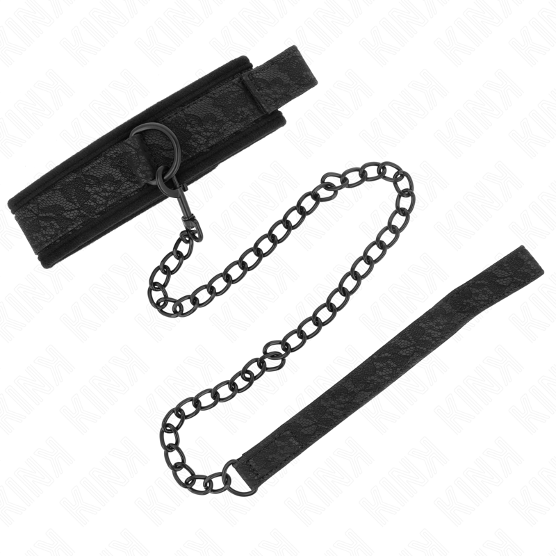 Collar Con Correa 77 Cm Modelo Básico Modelo 5 Ajustable 34-54 Cm X 5 Cm