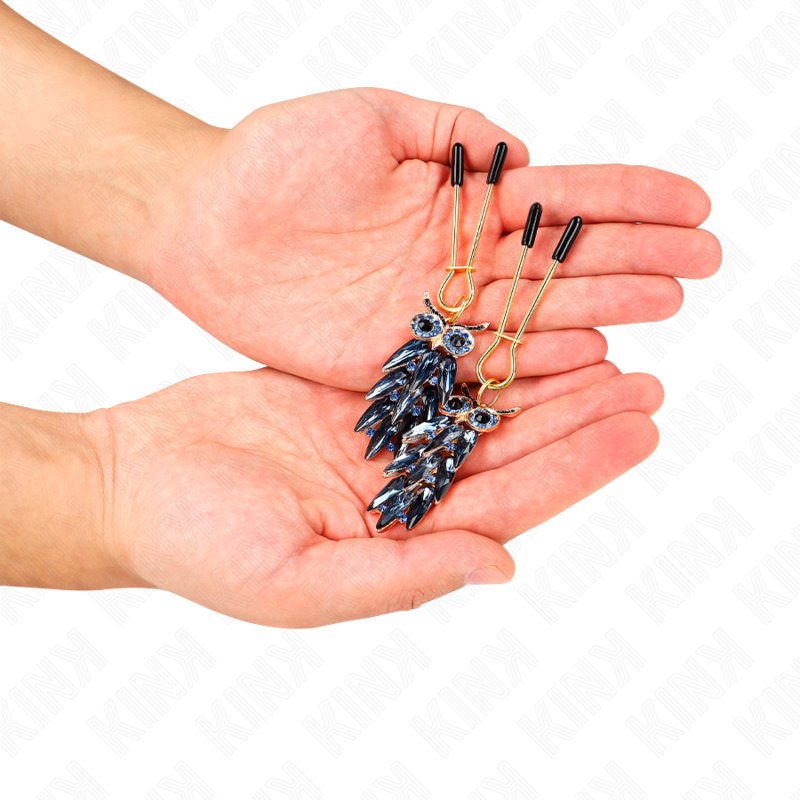 Pinzas Para Pezones Con Colgante De Búho 6 Cm