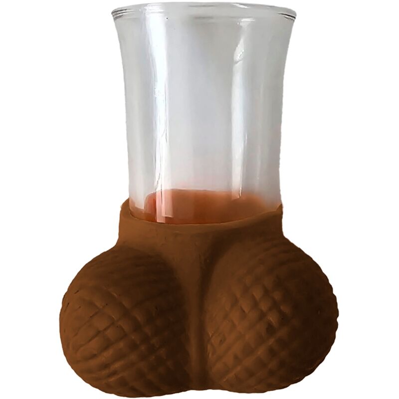 Vaso Chupito Cristal Con Huevos Mulato
