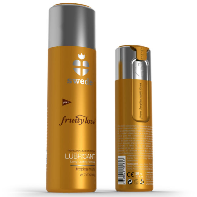 Lubricante Swede Frutas Tropicales Con Miel 50 ML