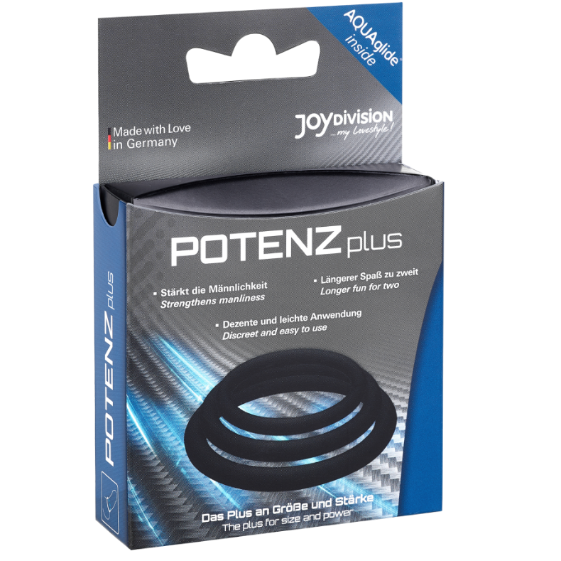 Pack 3 Rings Potenzplus