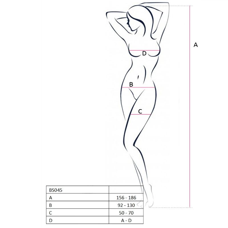 Bodystocking Con Abertura