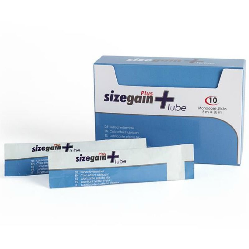 Lubricante Sizegain+ Lube Efecto Frio