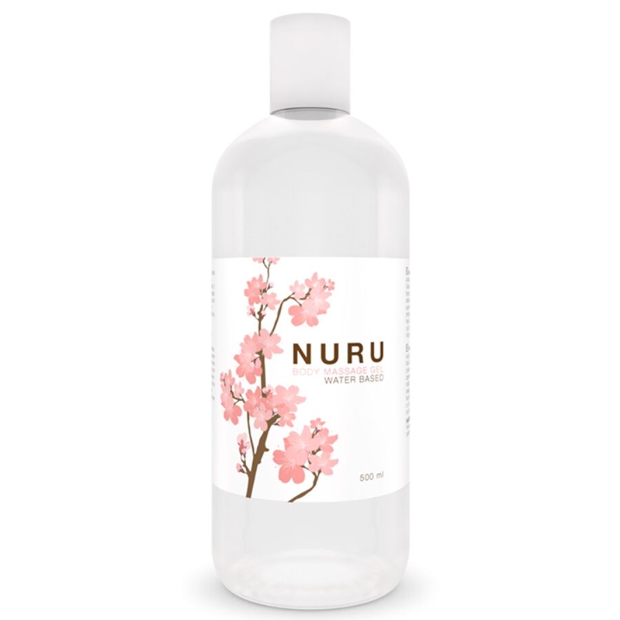 Gel Base Agua Para Masaje Nuru 500 ML