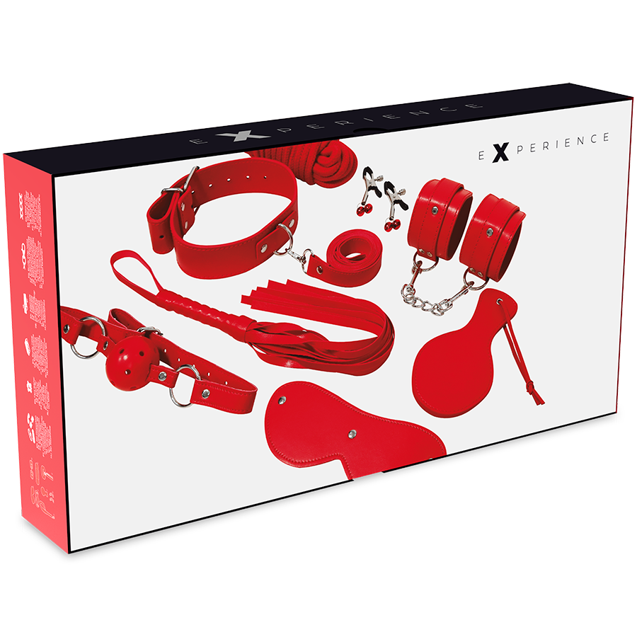 Bdsm Fetish Kit Serie Red