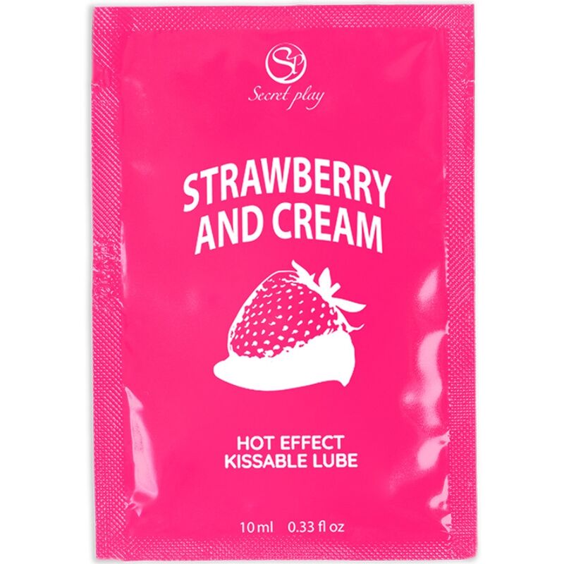 Lubricante Secretplay Fresas & Nata 10 ML
