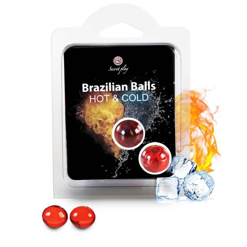 Lubricante Brazilian Balls Efecto Calor & Frio 2 Uds