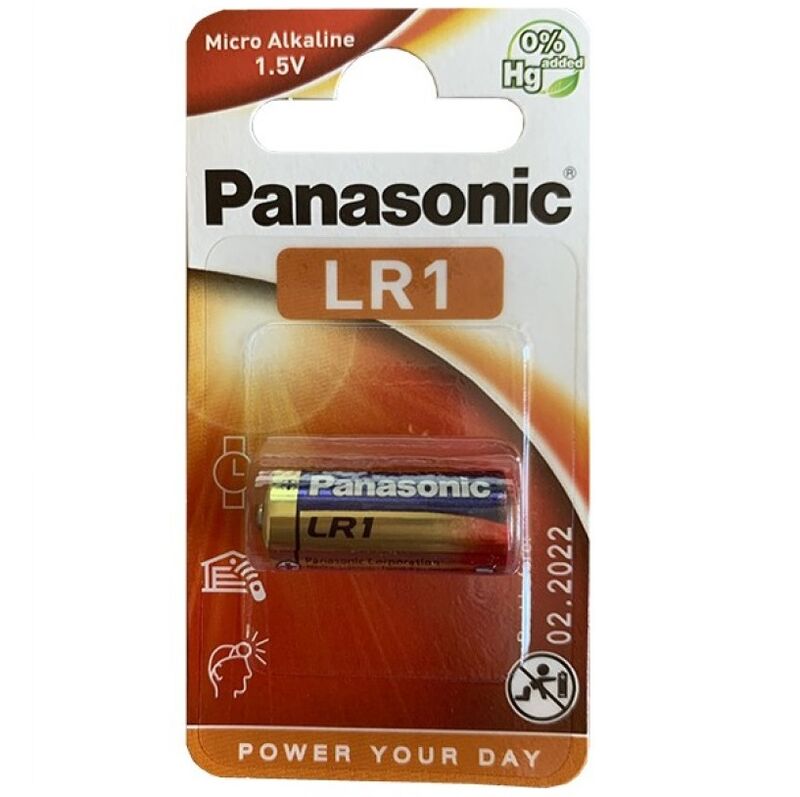 Pila Alcalina LR1 1.5V - Blister 1Uds
