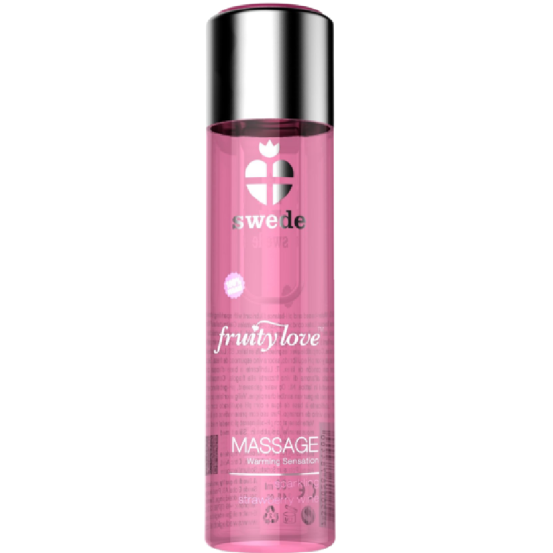 Fruity Love Aceite Efecto Calor Fresas Con Champagne 120 ML