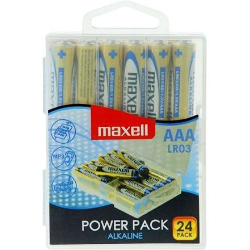 Pila Alcalina AAA LR03 - Pack 24Uds