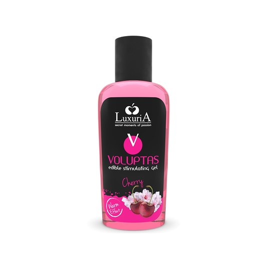 Voluptas Gel Masaje Comestible Efecto Calor Cereza 100 ML