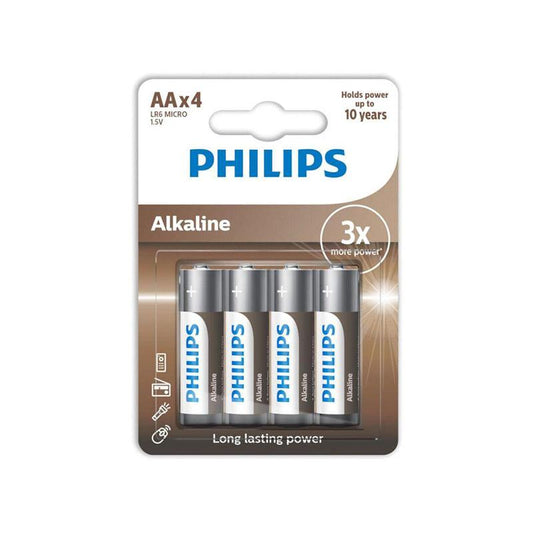 Pila Alcalina AA LR6 - Blister 4Uds