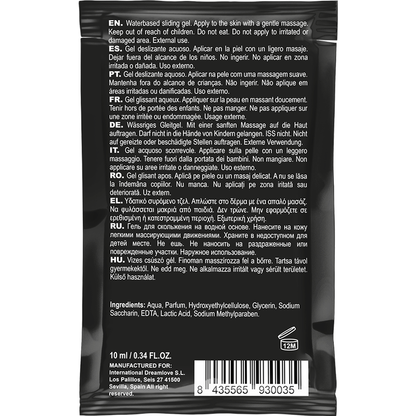 Lubricante Coquette Kissable Fresa 10 ML