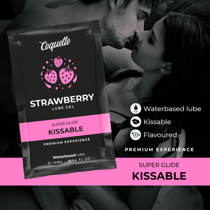 Lubricante Coquette Kissable Fresa 10 ML