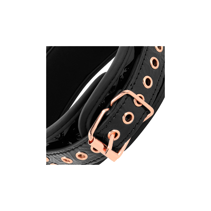 Black Edition Collar Con Cadenas Y Pinzas Pezones Con Forro De Neopreno