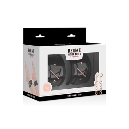 Black Edition Esposas Para Tobillos Con Forro De Neopreno