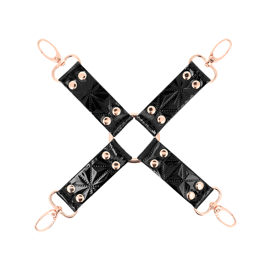 Black Edition Hog Tie Cuero Vegano