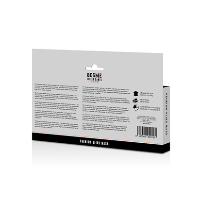 Red Edition Antifaz Elastico Con Forro De Neopreno