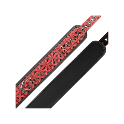 Red Edition Collar Cuero Vegano Con Forro De Neopreno