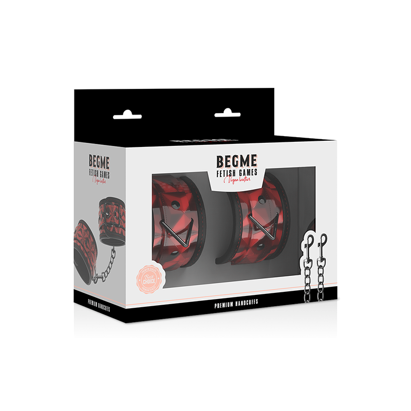 Red Edition Esposas Para Manos Con Forro De Neopreno