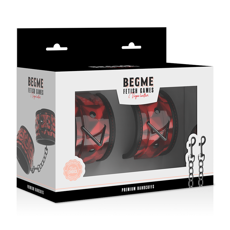 Red Edition Esposas Para Manos Con Forro De Neopreno