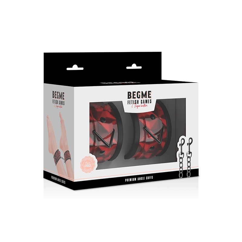 Red Edition Esposas Para Tobillos Con Forro De Neopreno