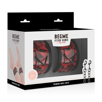 Red Edition Esposas Para Tobillos Con Forro De Neopreno