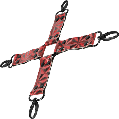 Red Edition Hog Tie Cuero Vegano