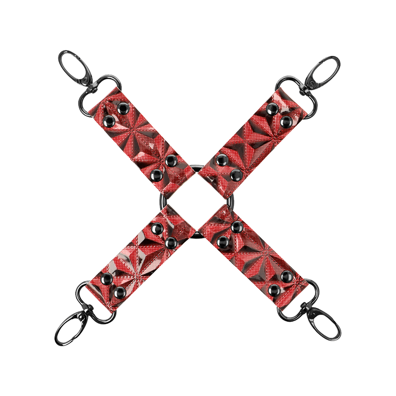 Red Edition Hog Tie Cuero Vegano