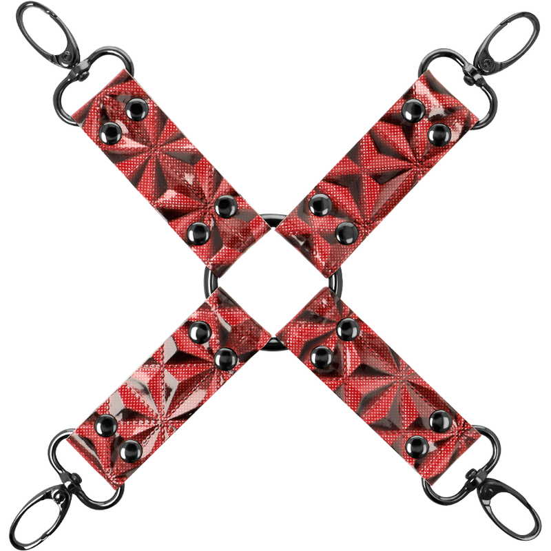 Red Edition Hog Tie Cuero Vegano